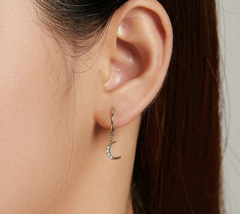Star and moon Earrings