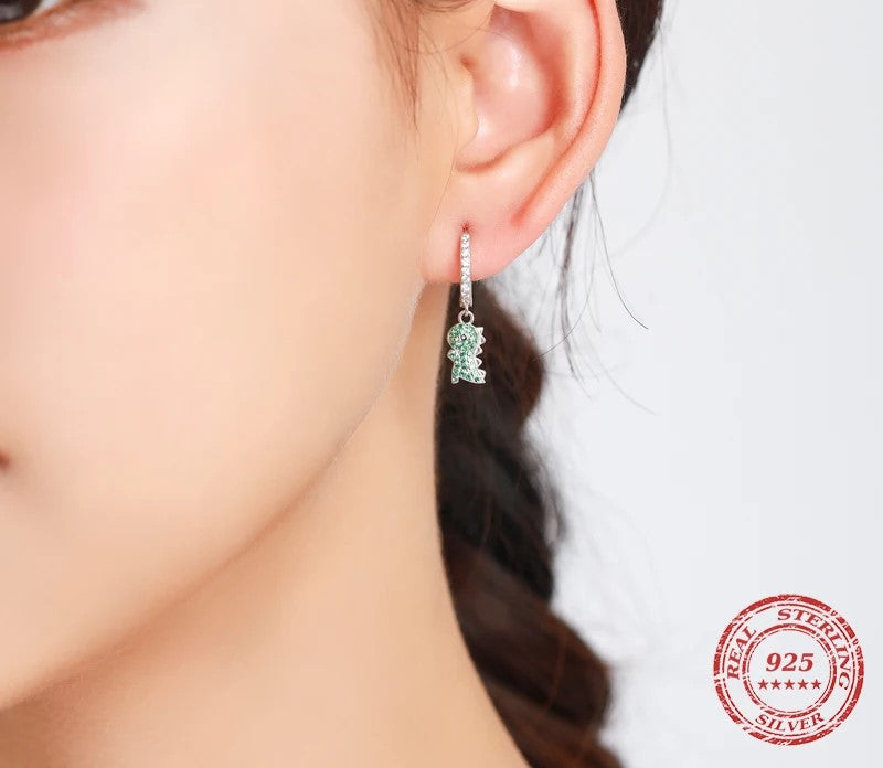 Dinosaur Earrings